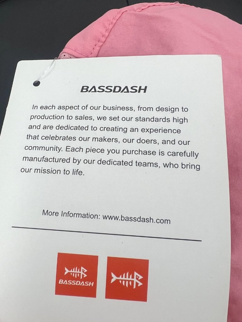 NWT Basswood Explorer Sun Hat in Pink Gray - Picture 4 of 5
